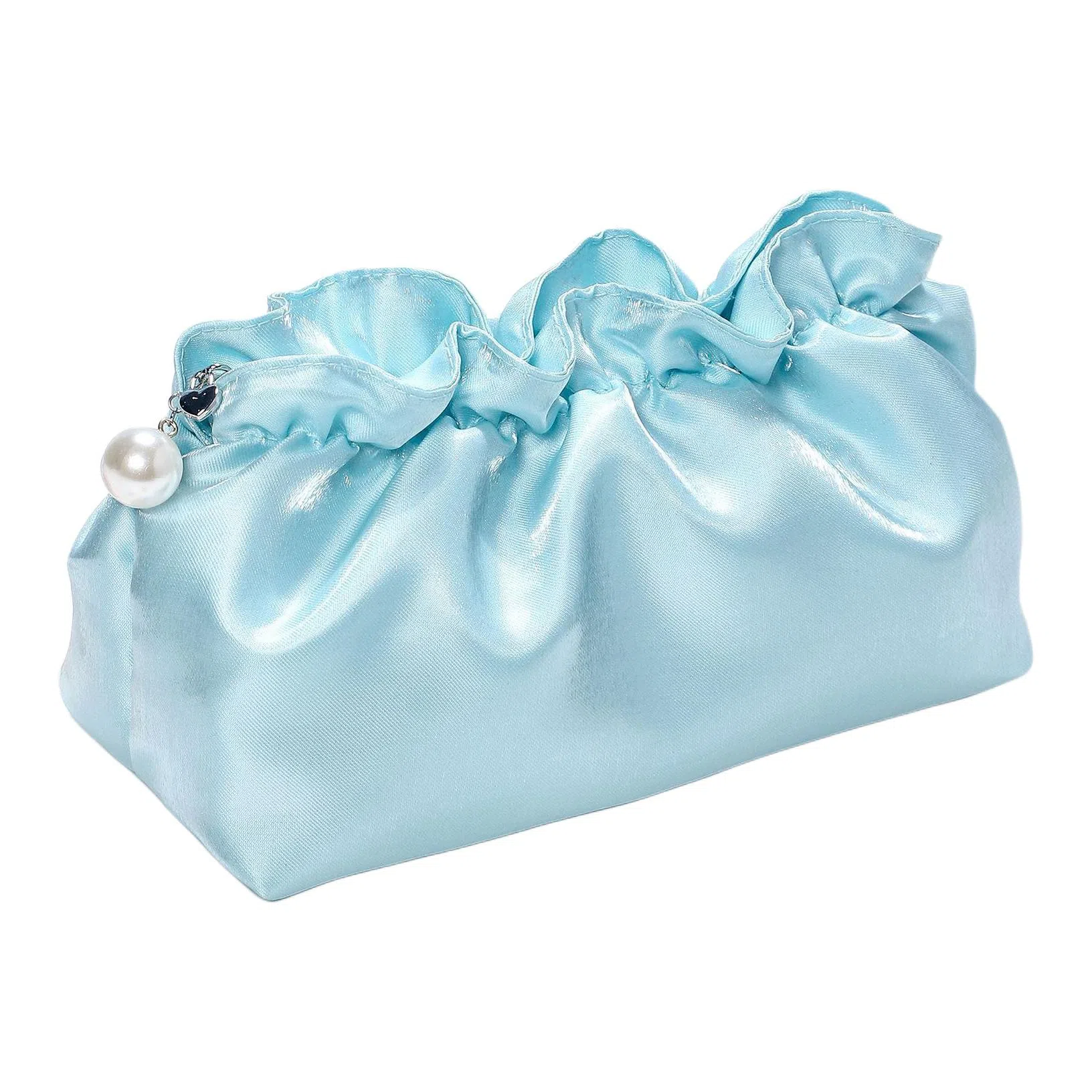 馨枕居 小众质感化妆包高级感褶皱云朵包旅行便携包包化妆品洗漱收纳包