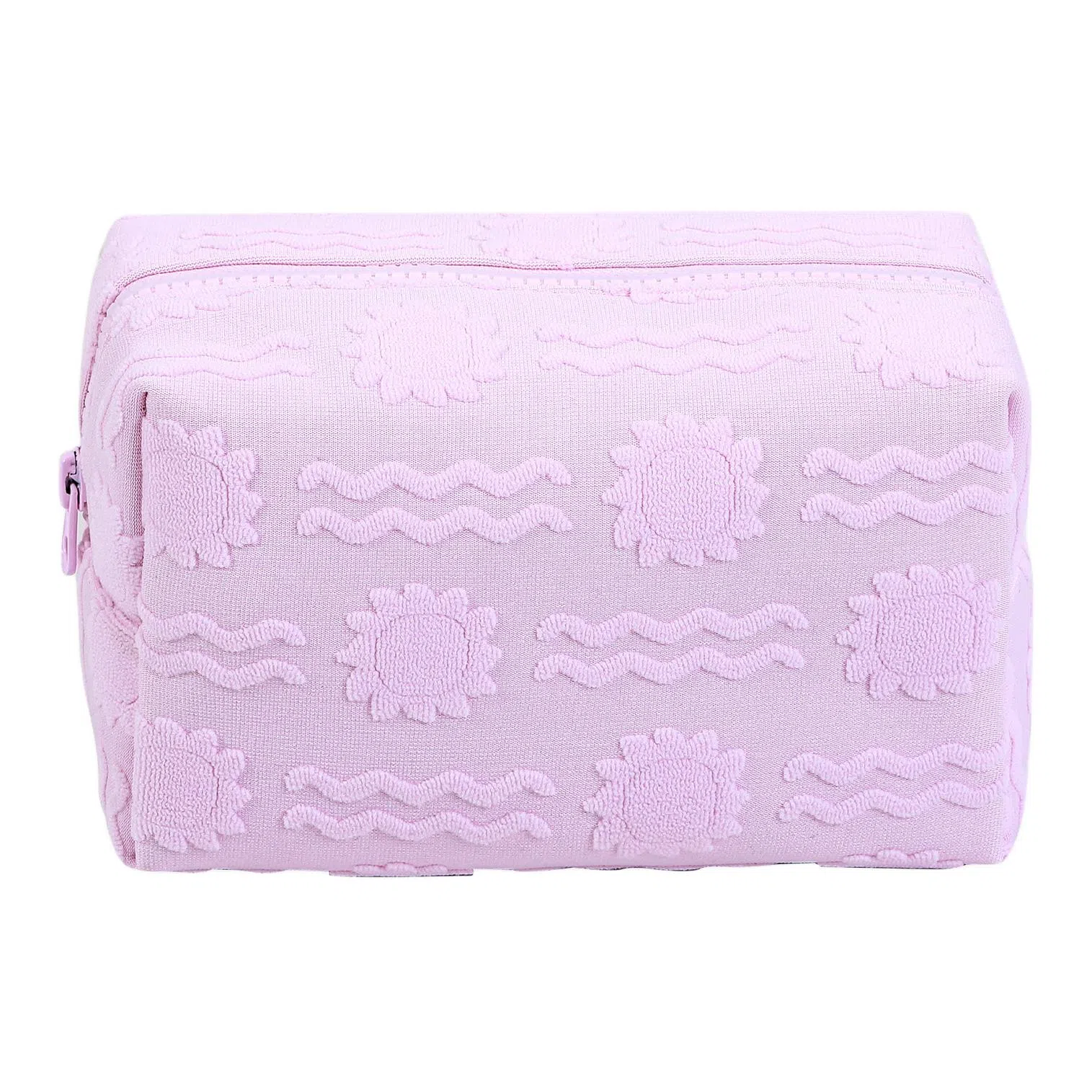 馨枕居 毛巾料化妆包大容量旅行便携手拿包小型放包里枕头包化妆品收纳包