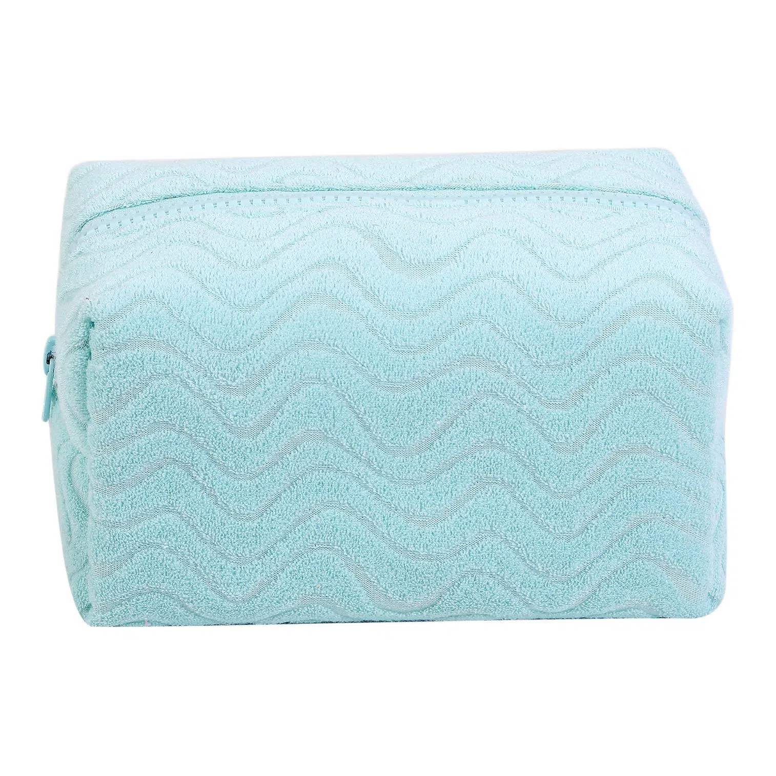 馨枕居 毛巾料化妆包大容量旅行便携手拿包小型放包里枕头包化妆品收纳包