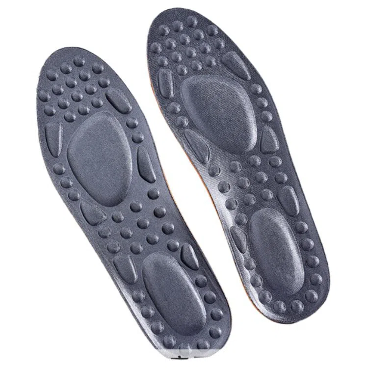 山一丸 透气吸汗抗菌防臭加厚运动高弹减震软超软舒适全垫 莱卡/牛皮/羊皮 鞋垫 男女同款情侣款