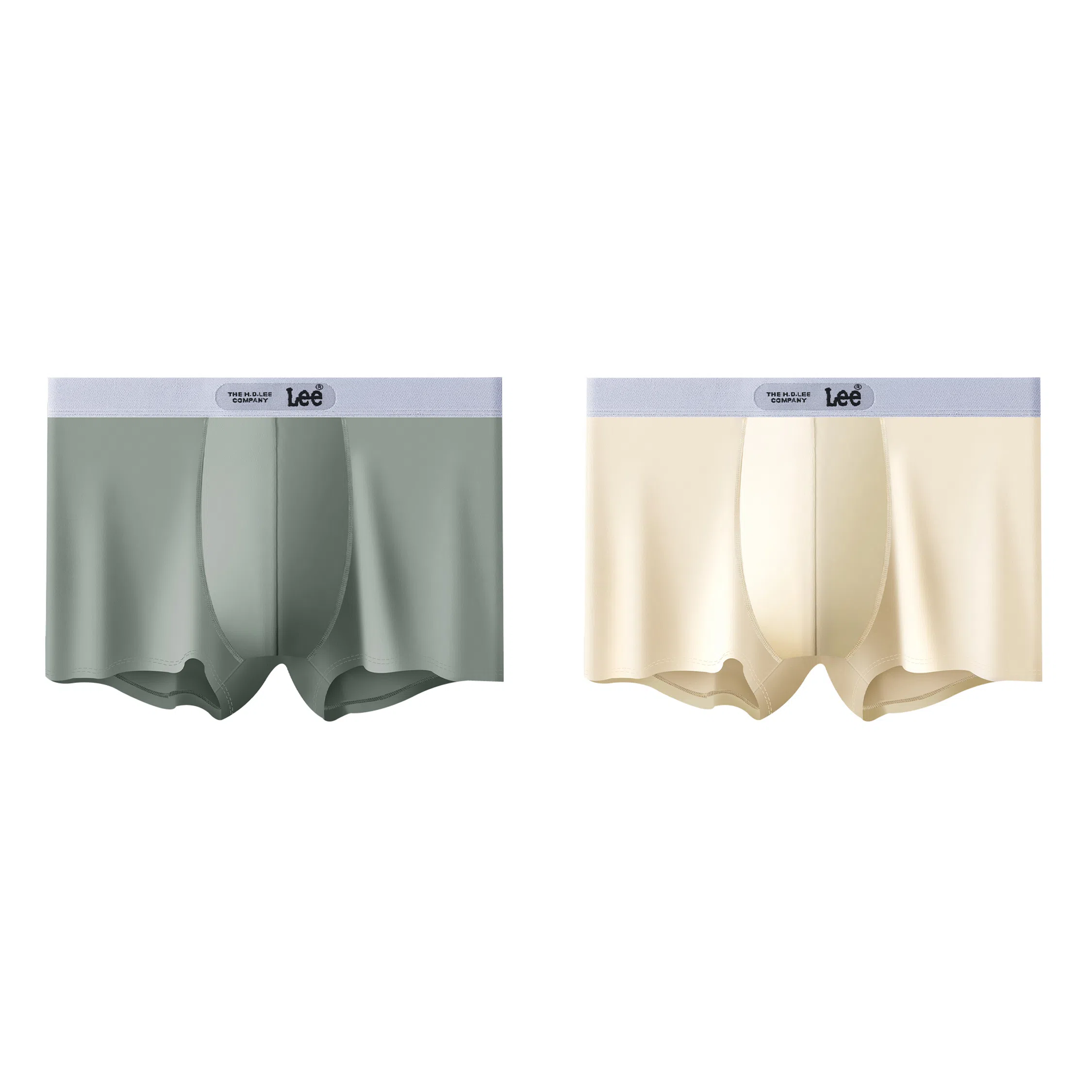 Lee Letter Print Boxer Briefs Set