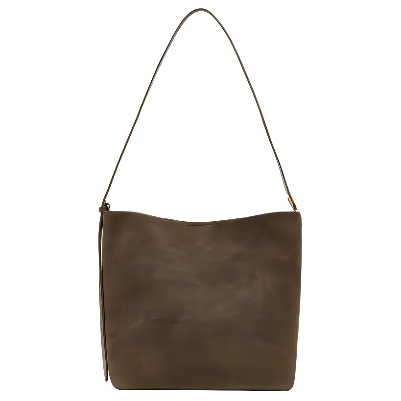 Staccato Vintage Brown Leather Shoulder Bag