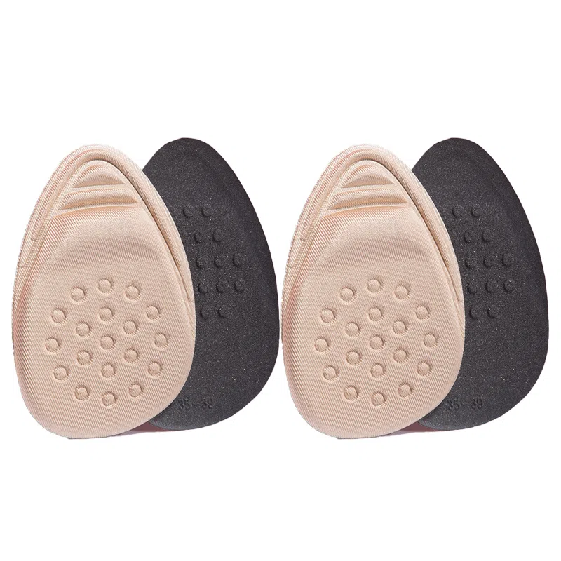 山一丸 鞋大改小神器运动鞋调节填充鞋头塞前掌半码垫鞋子大一码 莱卡布 鞋垫 男女同款情侣款