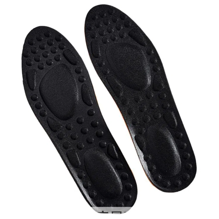 山一丸 透气吸汗抗菌防臭加厚运动高弹减震软超软舒适全垫 莱卡/牛皮/羊皮 鞋垫 男女同款情侣款