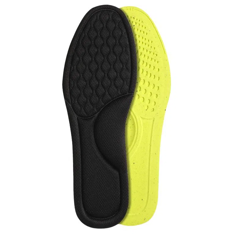 山一丸 防臭吸汗透气艾草超软舒适运动脚汗专用轻盈 环保泡绵 鞋垫 男女同款情侣款