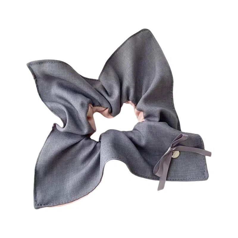 蒙妮 小清新蝴蝶结 布艺 头绳 女款