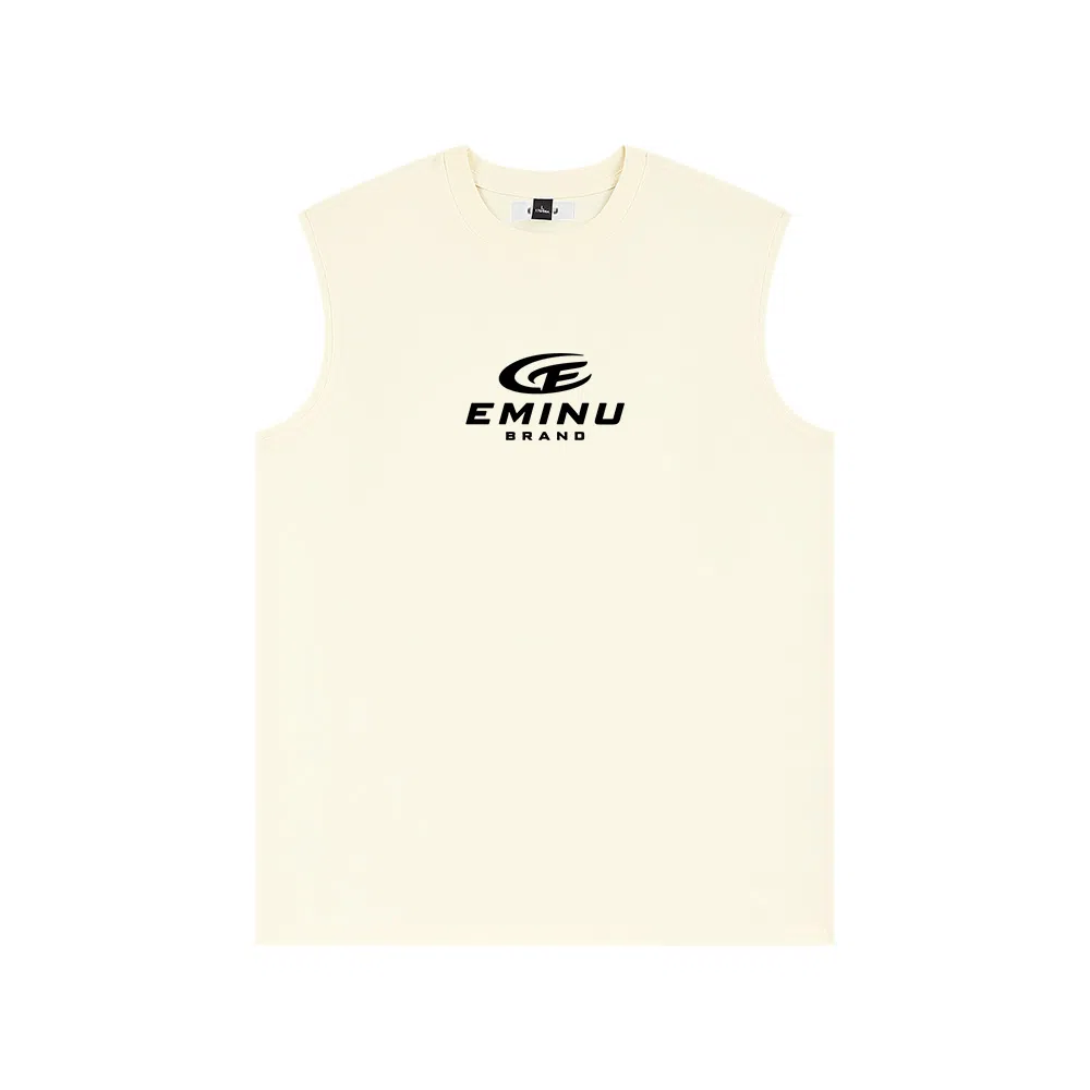 EMINU Sleeveless Logo Vest