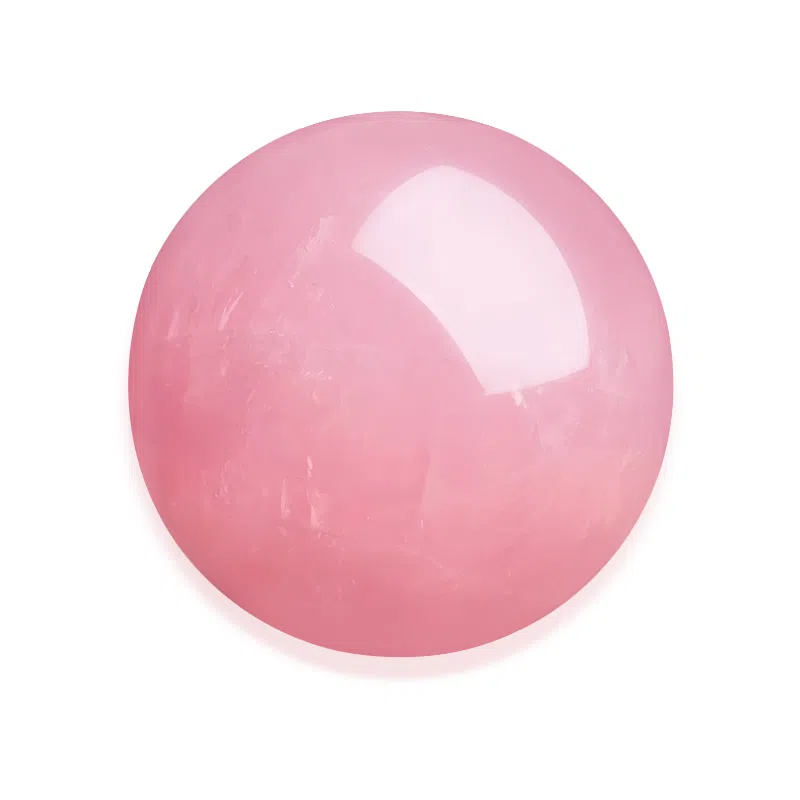 谧月珠宝 五行平衡净化磁场十二星座天秤金牛摩羯守护招桃花爱情运来 好运 粉水晶 摆件 男女同款情侣款