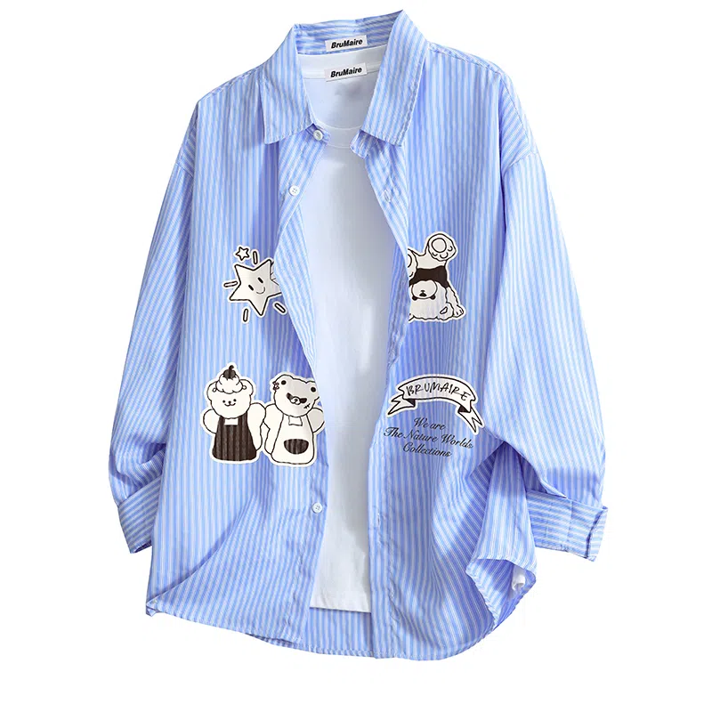 BRUMAIRE Bear Print Shirt