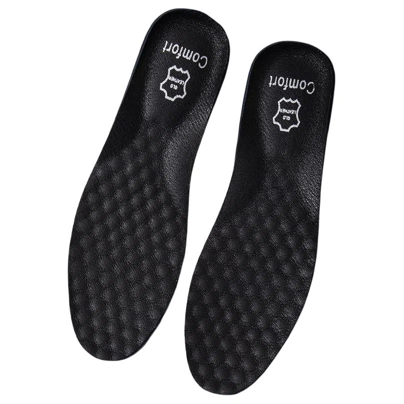 山一丸 运动吸汗抗菌防臭运动减震吸汗透气篮球缓震 牛皮+海波丽 鞋垫 男女同款情侣款