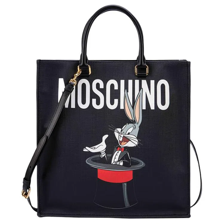 MOSCHINO x LOONEYTUNES Logo Tote