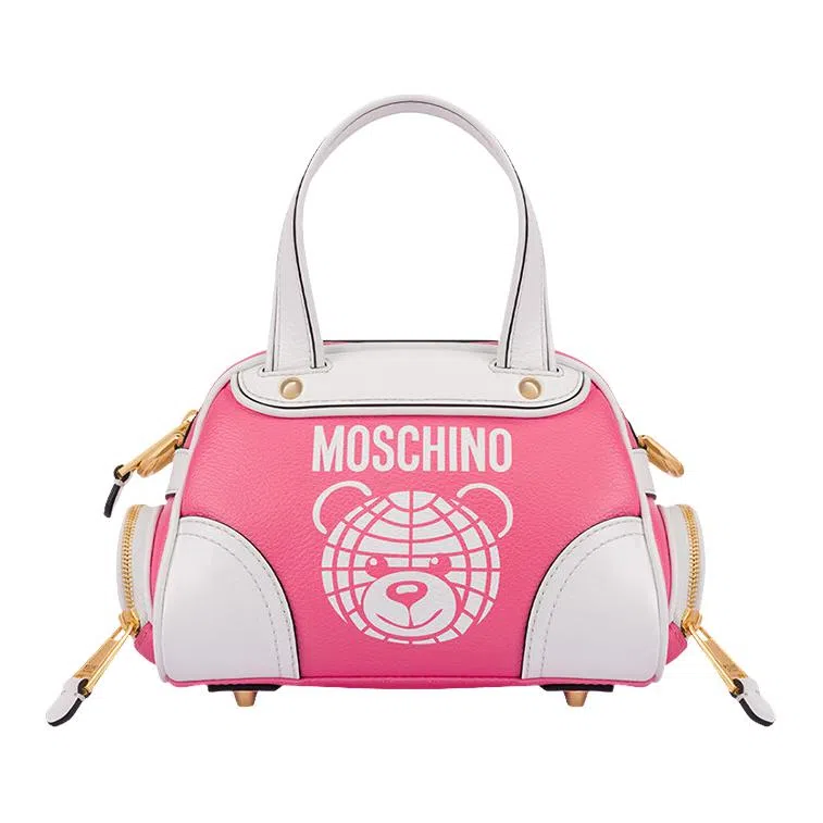 Moschino Teddy Bear Bag Small Pink