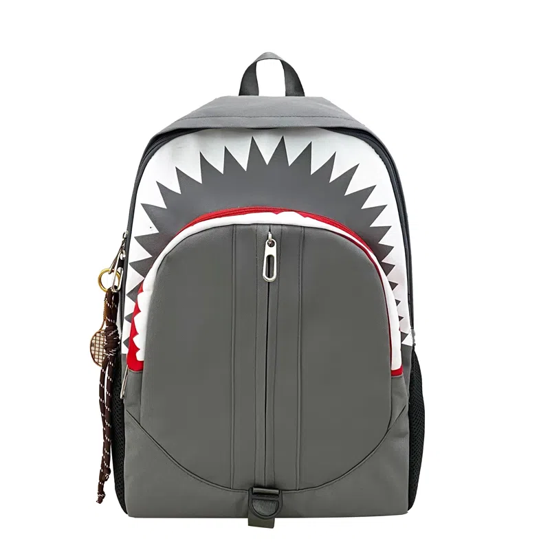 垣途者 潮牌鲨鱼夜光街头潮流学生 尼龙 双肩包 男女同款情侣款 多色