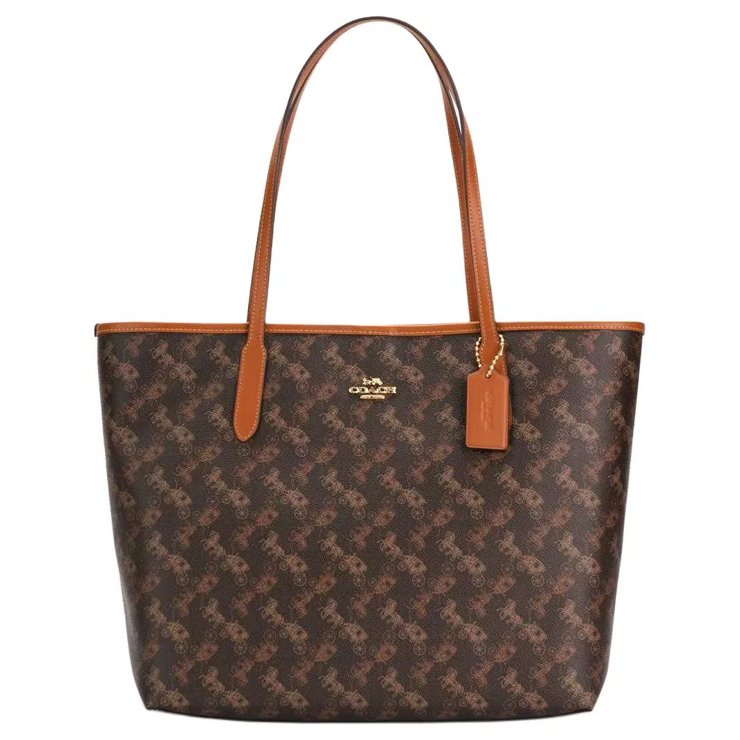 COACH City 33 Logo PVC Tote