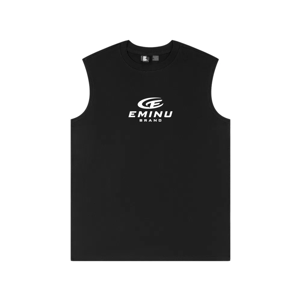 EMINU Sleeveless Logo Vest