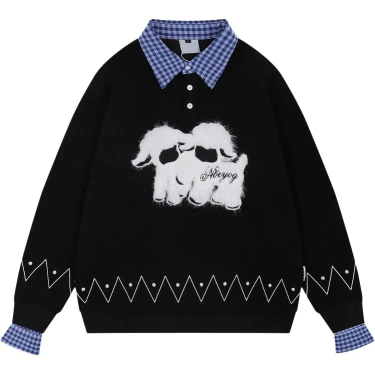 木清清 宽松通勤优雅卫衣 女款