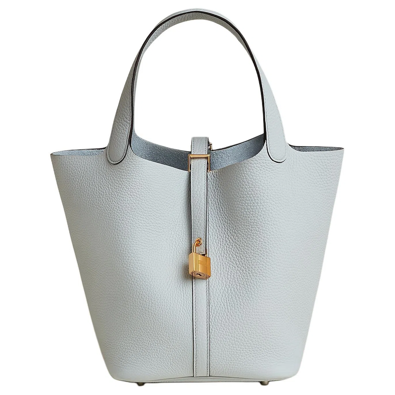 HERMES Picotin Lock 22 Clemence 22 08 Bleu Pale