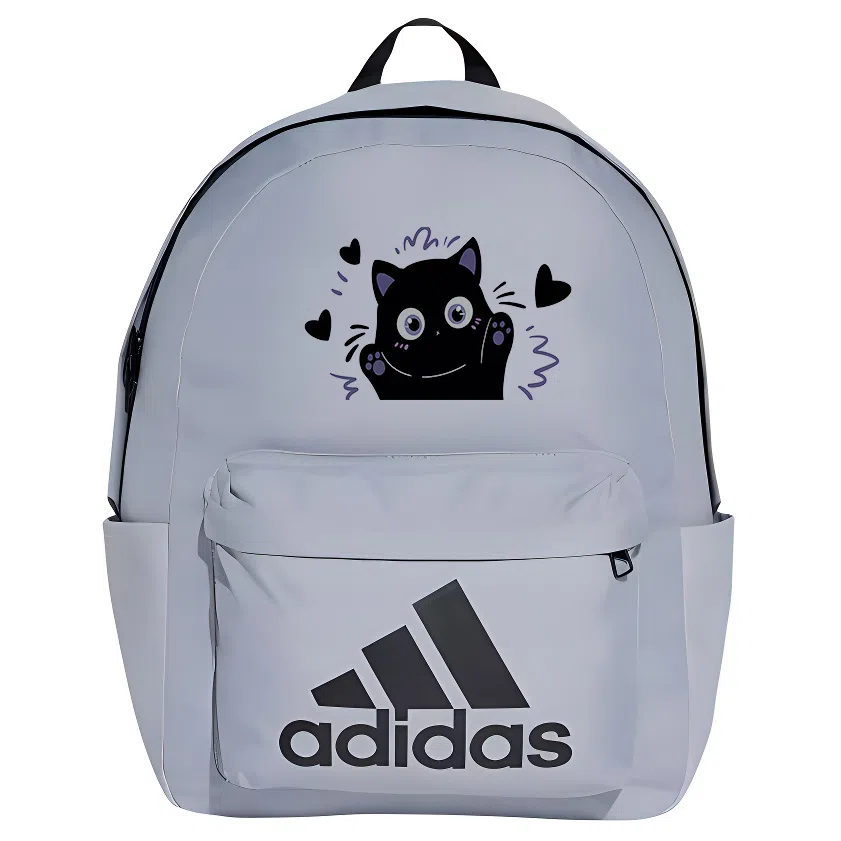 adidas Classic Badge Backpack Grey Black