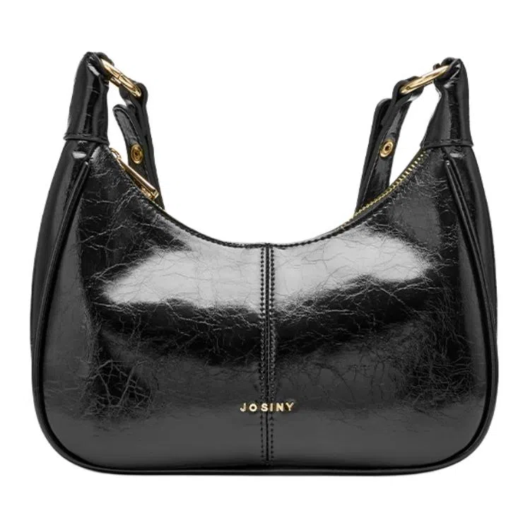 卓诗尼 复古百搭 合成革 斜挎单肩包 中号 女款 多色