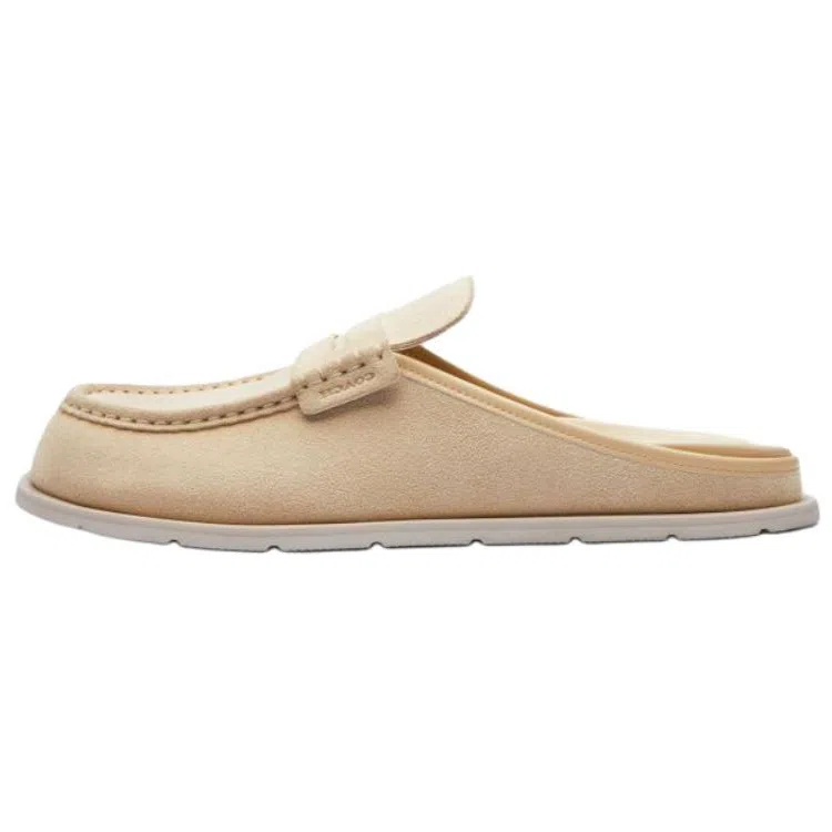 Coach Loafer Mule Ivory