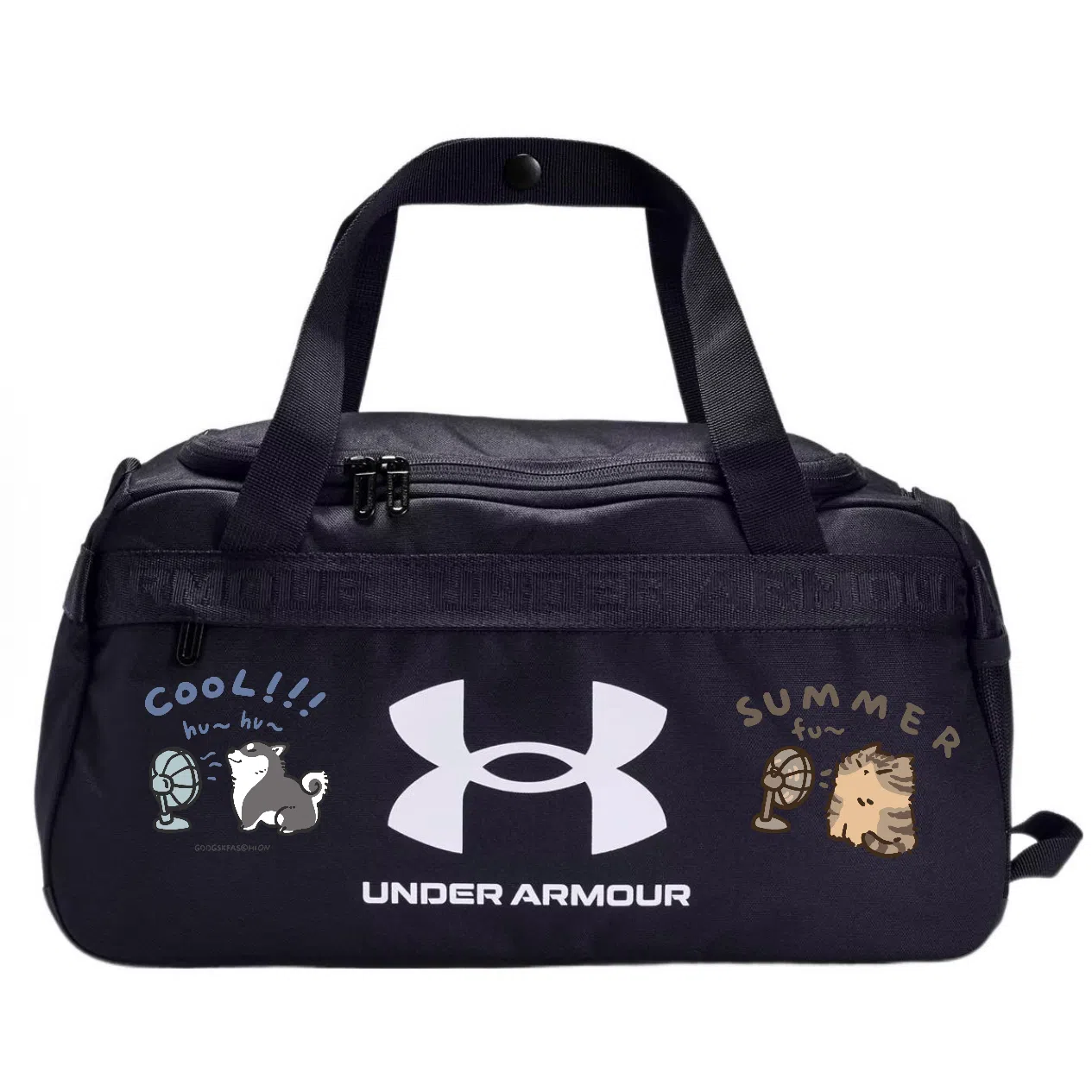 Under Armour Logo Zipper Bag Black