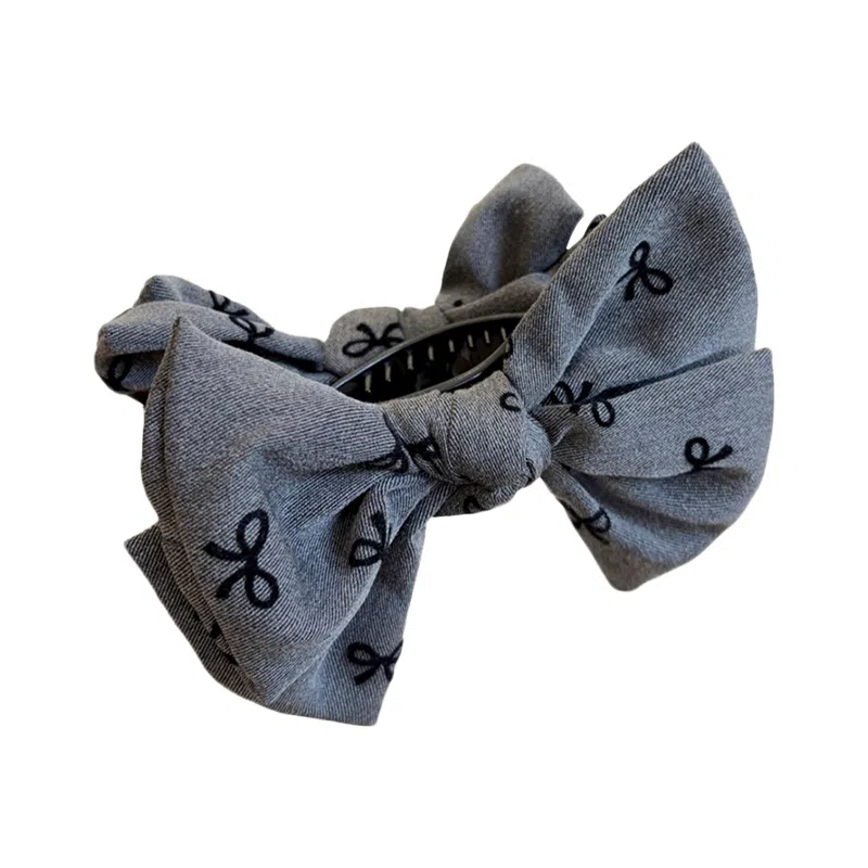 蒙妮 格蕾系蝴蝶结 亚克力 发夹 女款