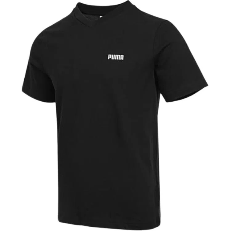 PUMA Small Logo V-Neck Tee VT