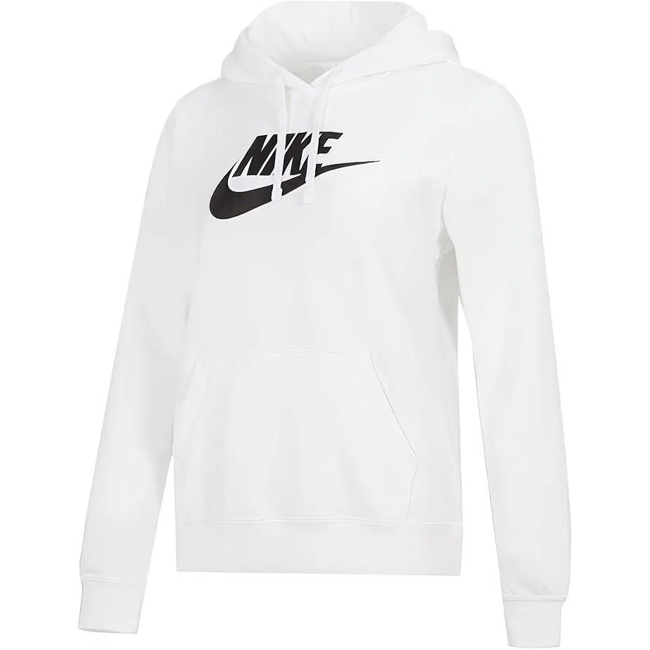 Nike Club Fleece Hoodie White