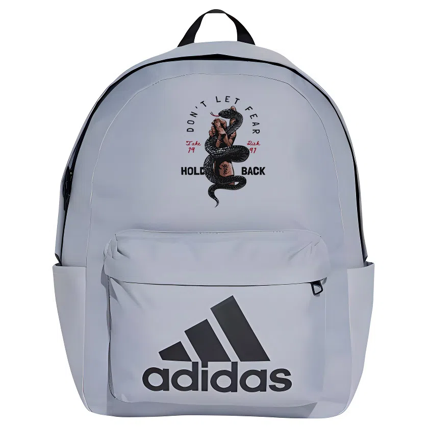 adidas Classic Badge Backpack Grey Black