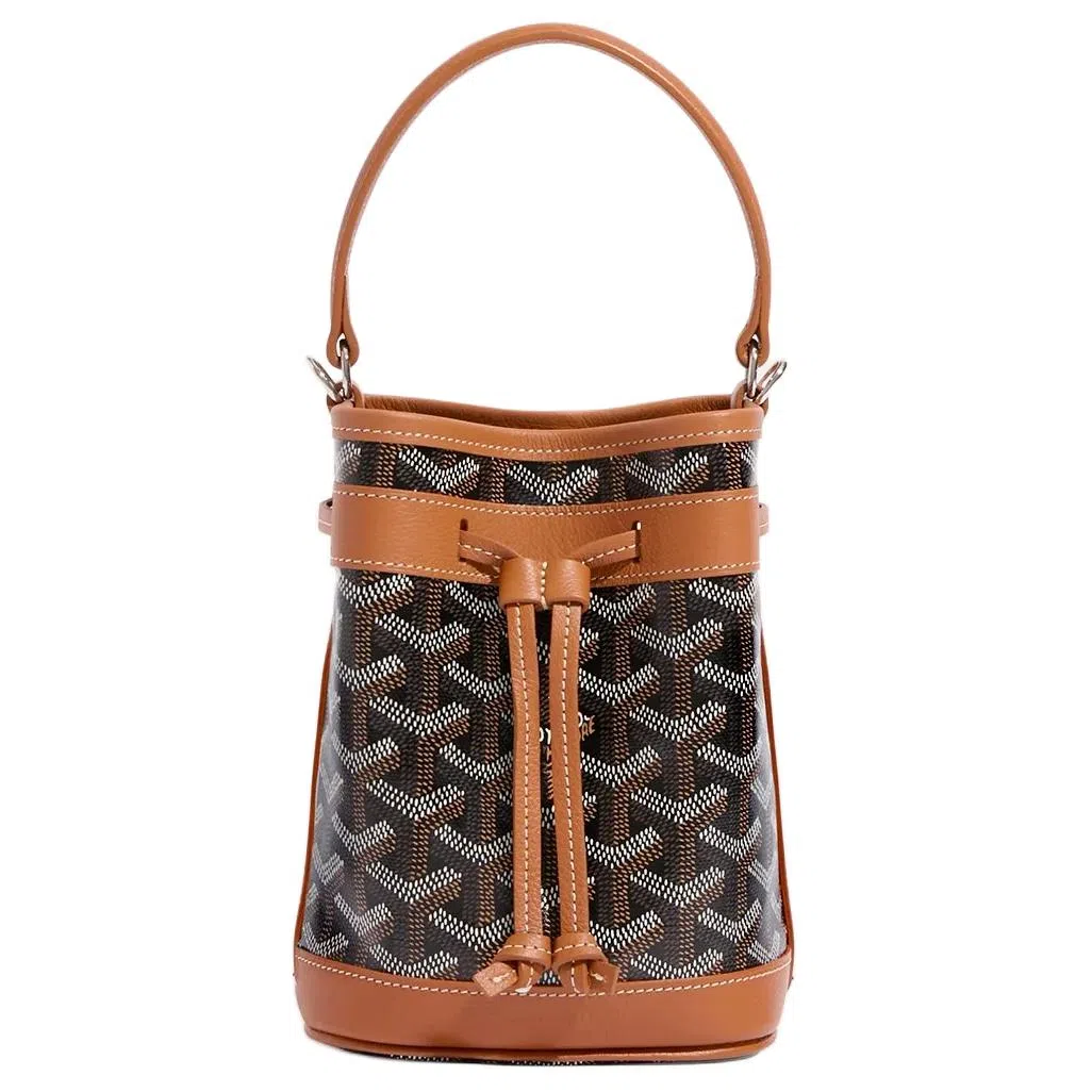 Goyard Petit Flot Black Brown
