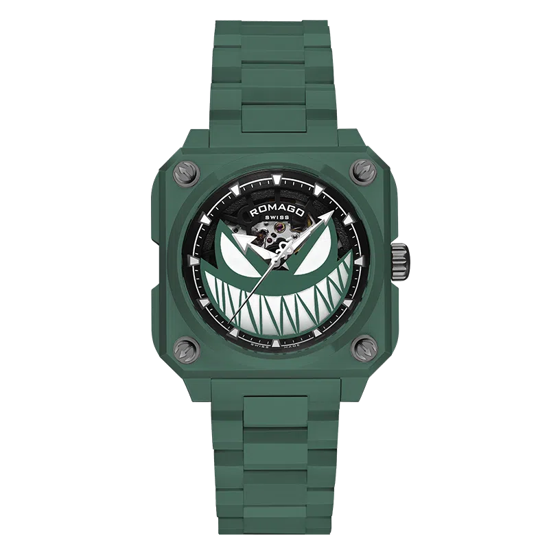 ROMAGO 41mm Automatic Black Dial