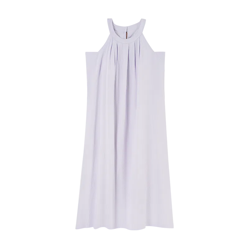 欧迪芬 无袖清凉时尚简约青春活力可调节胸垫防凸点夏季睡裙 女款