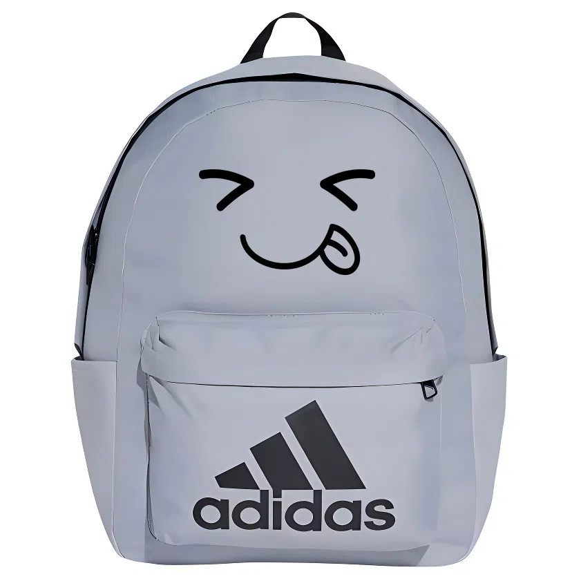 adidas Classic Badge Backpack Grey Black