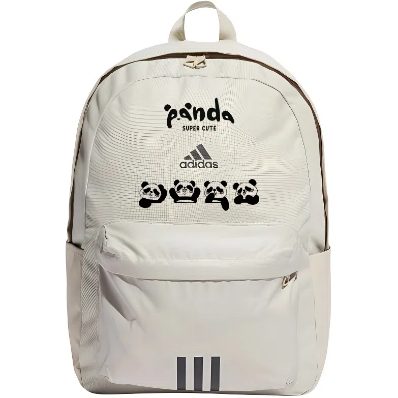 adidas Classic Badge Backpack Light Grey Black