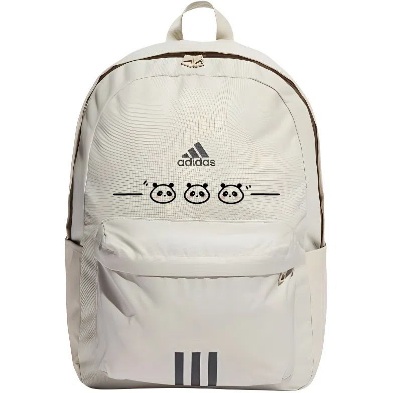 adidas Classic Badge Backpack Light Grey Black
