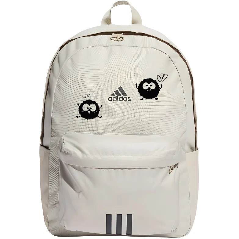 adidas Classic Badge Backpack Light Grey Black