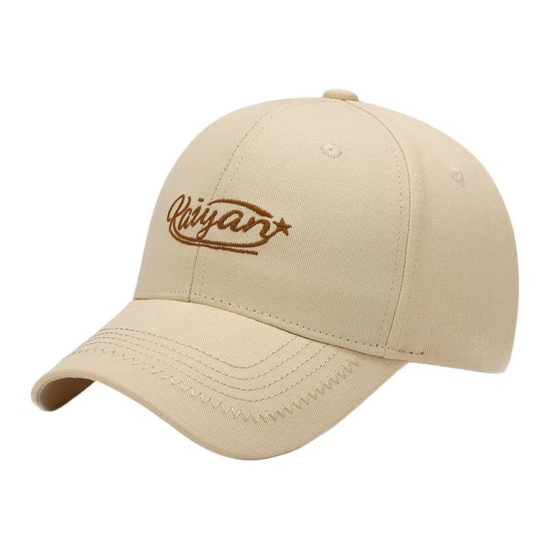 云诚雅漫 字母刺绣遮阳帽 棉 鸭舌帽 男女同款情侣款