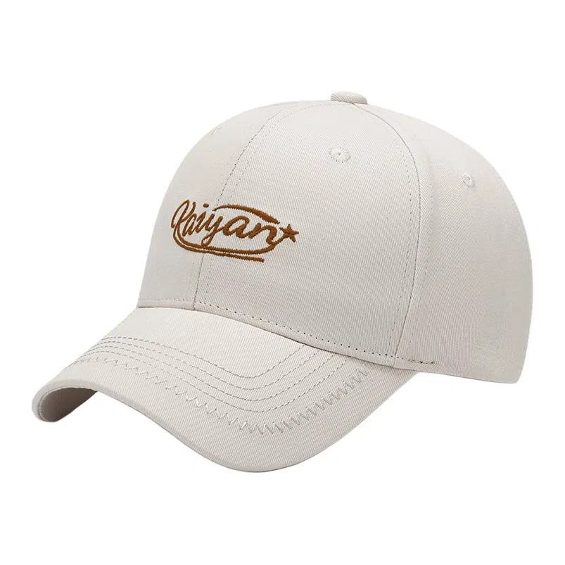 云诚雅漫 字母刺绣遮阳帽 棉 鸭舌帽 男女同款情侣款