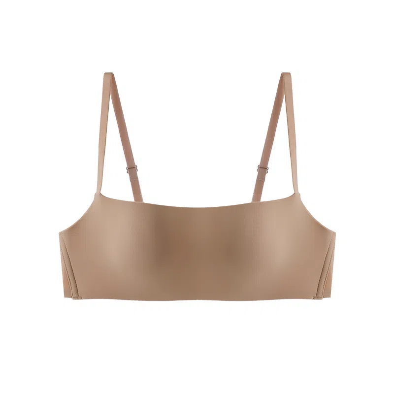 内在密码 一字领防走光抹胸一体无痕薄款裹胸粉底液肤色隐形夏季文胸 女款