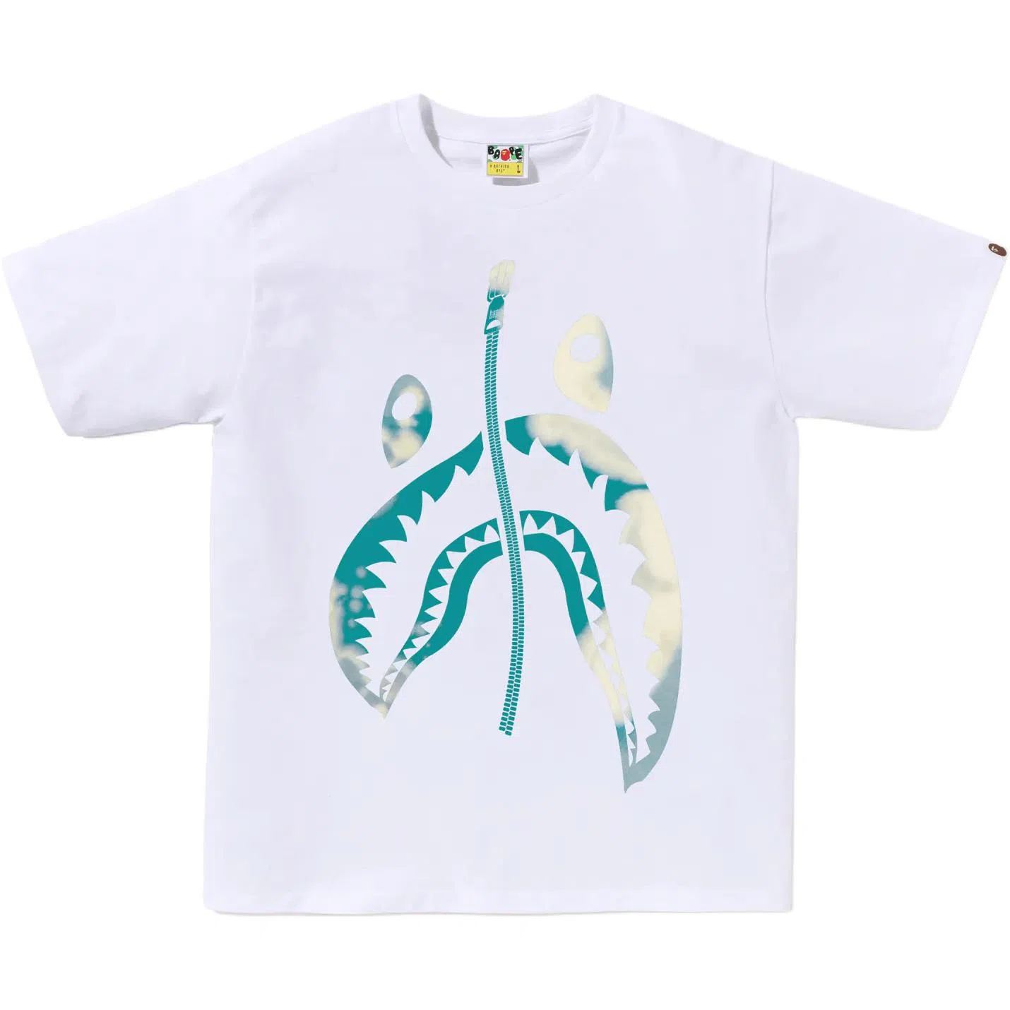 BAPE SS25 Tie-Dye Shark Tee