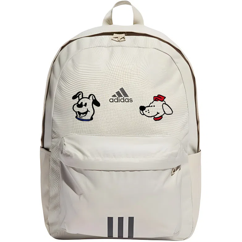 adidas Classic Badge Backpack Light Grey Black