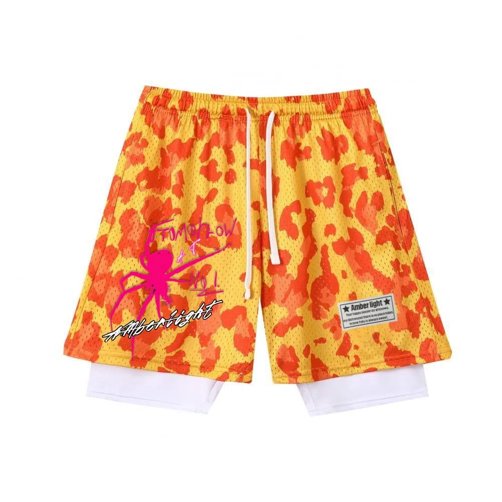 Amber Light Basketball Shorts