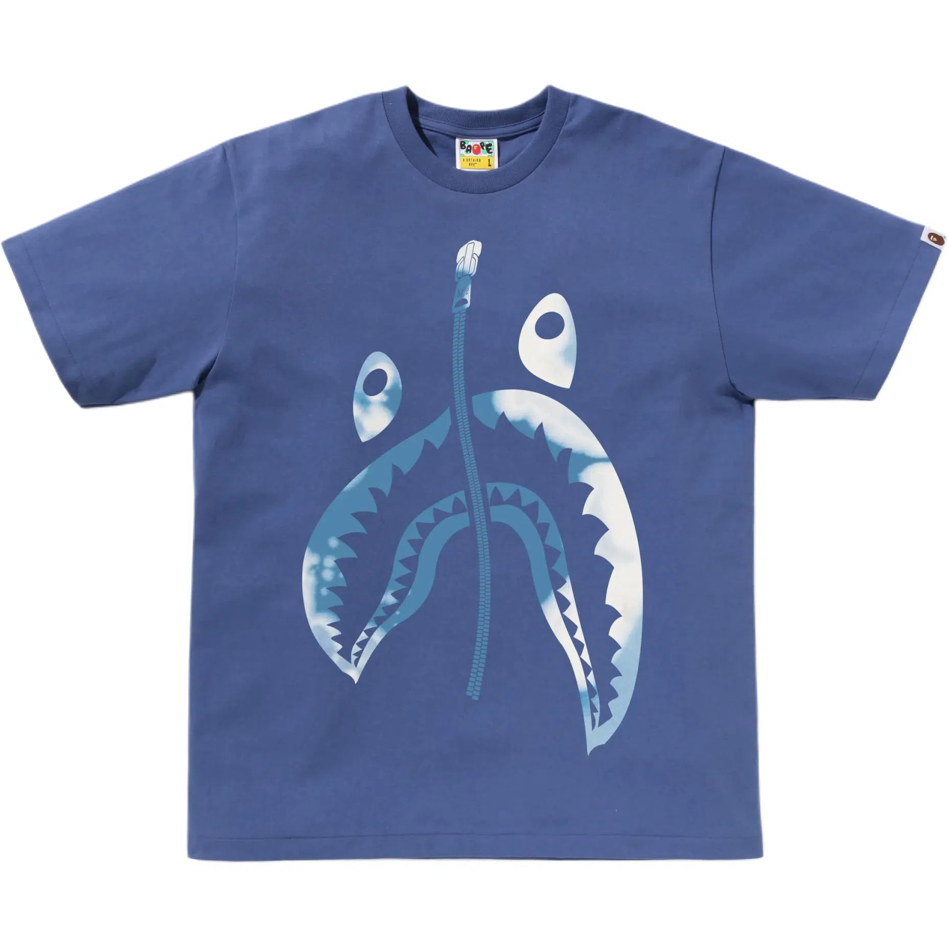 BAPE SS25 Tie-Dye Shark Tee