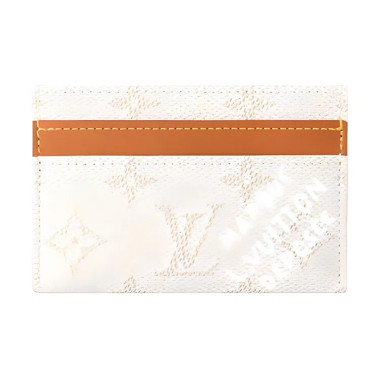 Louis Vuitton Monogram Card Holder White