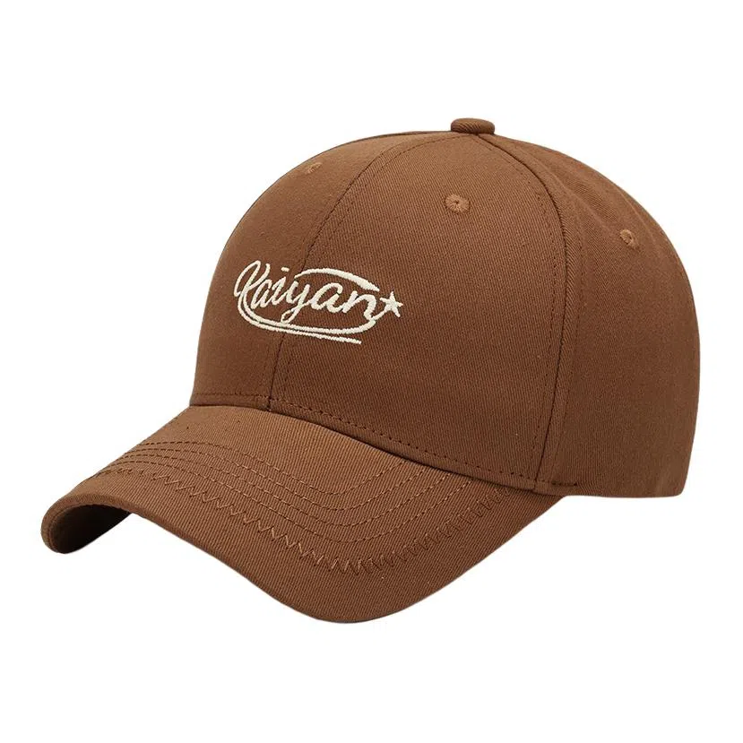 云诚雅漫 字母刺绣遮阳帽 棉 鸭舌帽 男女同款情侣款