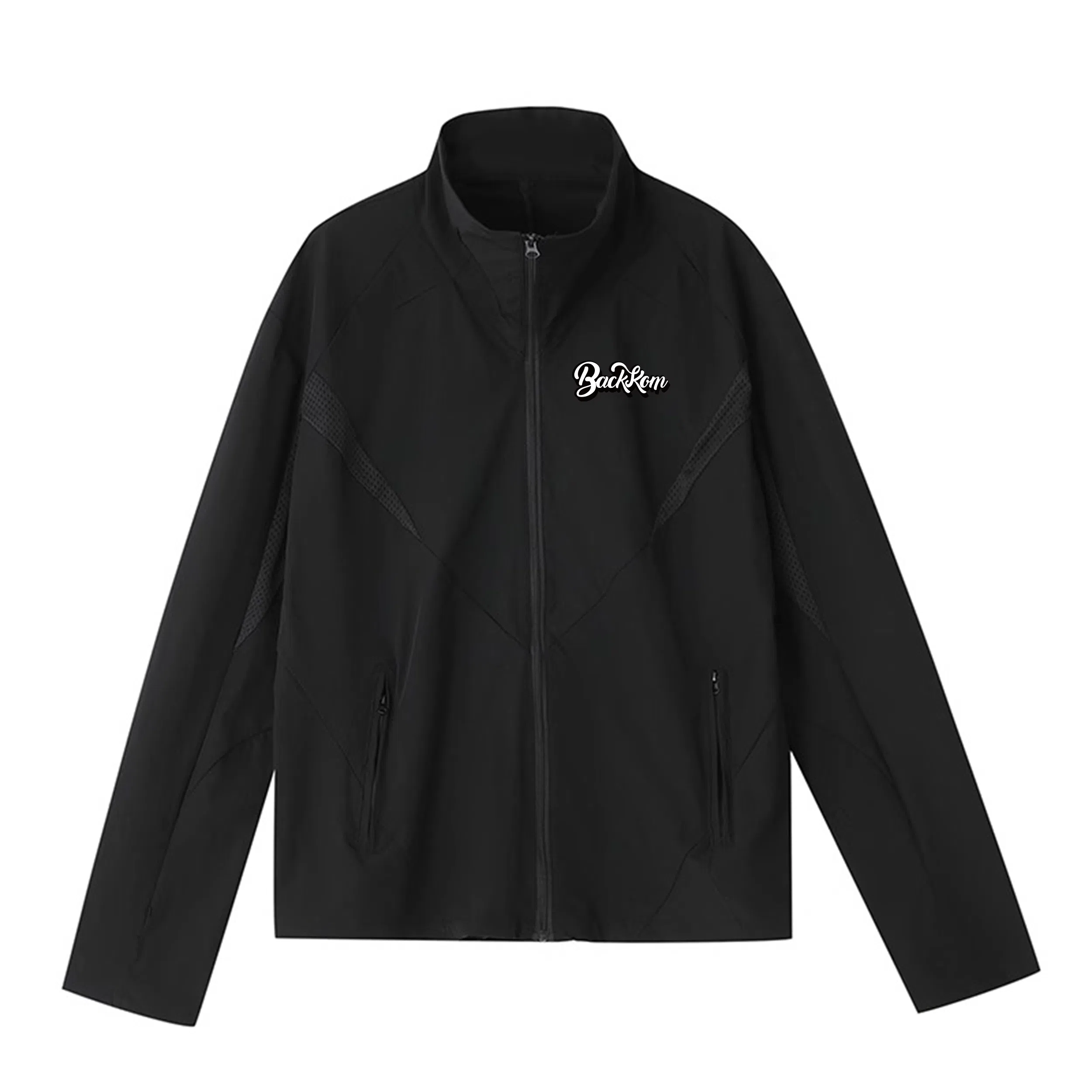 大卫贝肯 冰丝凉感美式复古高街简约网眼设计城市户外通勤正肩型透气防紫外线百搭时尚休闲运动防晒服 男女同款