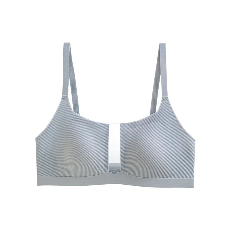 内在密码 兔耳朵无痕大胸显小方领抹胸轻薄透气凉感文胸 女款