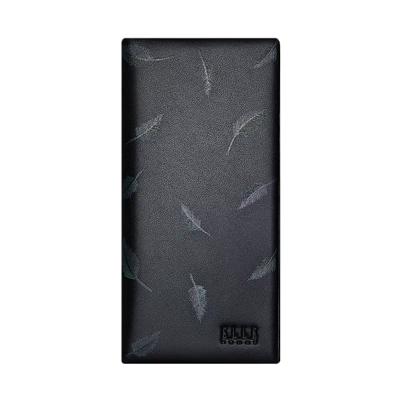 ELLE HOMME Business Leather Wallet Black