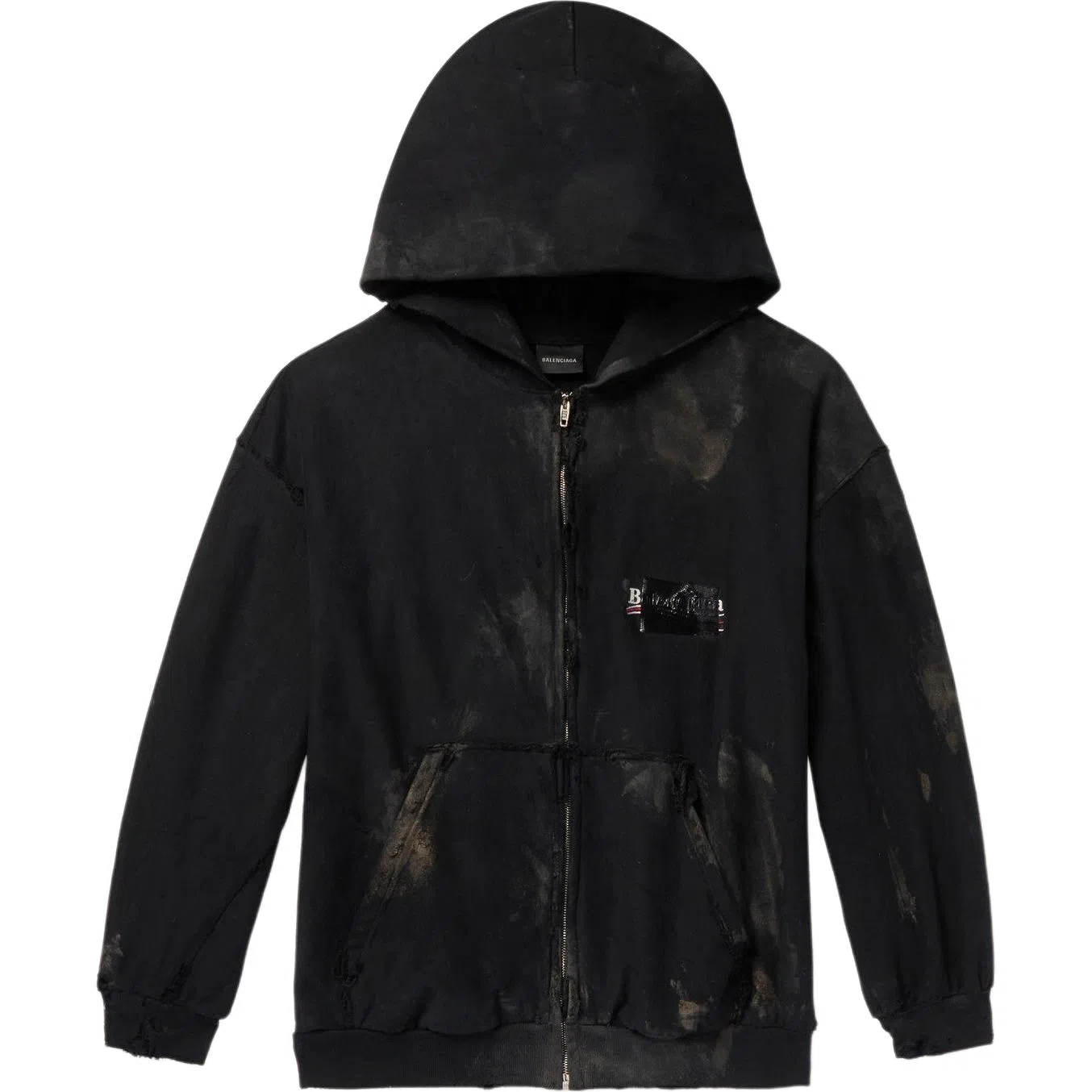 Balenciaga SS23 Logo Zip Hoodie