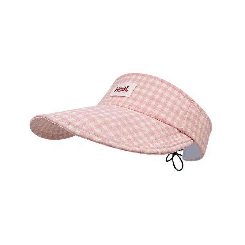 艾佳微 小清新蝴蝶结空顶帽夏季防紫外线遮阳帽显脸小简洁方便 棉 防晒帽 男女同款情侣款